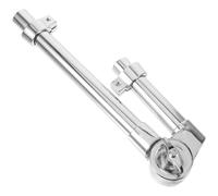 Toyvian Soporte de Tom para Batería Sistema Antivibración y Tubo Ajustable, Accesorio para Bateristas en Ensayos y Conciertos