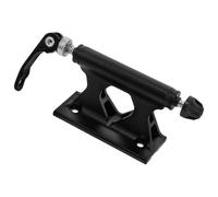 Toyvian Soporte en Portón Trasero de Camión para Transporte Seguro de Horquilla Delantera en Aleación de Aluminio Negro con Amplia Compatibilidad para Bicicleta de Montaña