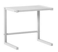 Toyvian Soporte para Horno Sobremesa de Acero al Carbono Estante Compacto y Estable para Microondas y Horno Organizador de Cocina Pequeño para Ahorro de Espacio Encimera Mueble de