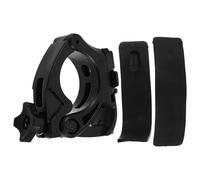 Toyvian Soporte para Luz Bicicleta Resistente Montaje para Manillar Compatible con Luces Potentes para Ciclismo Nocturno Montaña y Ciudad