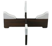 Toyvian Soporte para Tambores de Lengua de Madera Base Estable de Silicona, Exhibidor Compacto y Portátil para Instrumentos de Percusión, Adecuado para Almacenamiento y Color Aleatorio