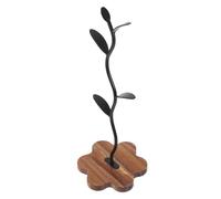 Toyvian Soporte para Tazas Soporte de Madera para Tazas de Café, Organizador de Sobremesa, Madera, Acabado Liso y Seguro, Almacenamiento y Organización Hogar, Escritorio y Baño