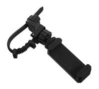 Toyvian Soporte para Teléfono de Instrumento de Viento Metálico Clip Ajustable para Trombón y Trompeta Soporte Resistente para Partituras Compatible con Banda de Color Negro