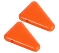 Toyvian Soporte Triangular Para Diapasones (2 Unidades): Bloque Estabilizador De Silicona - Soporte Antirruido Para Diapasones En Sonora - Antideslizante - Ideal Para Clínicas
