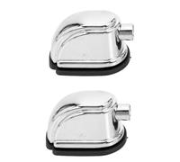 Toyvian Soportes de Gancho para Caja de Bombo, 2 Piezas Metálicas para Juego de Batería, Accesorios para Músicos y Percusionistas