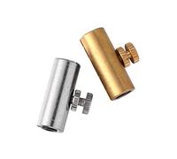 Toyvian Sordina Ajustable Para Violonchelo Wolf Tone, 2 Piezas Color Dorado y Plateado, Accesorio Para Eliminar Tono No Deseado Durante Práctica y Actuación