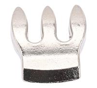 Toyvian Sordina Metálica para Violín, Silenciador para Práctica, Accesorio Duradero y Fiable, Diseño Compacto en Color Plateado, Compatible Violines Clásicos para Uso en Ensayos y Estudio