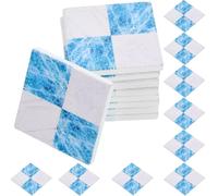 Toyvian Suelo para Casa de Muñecas en Miniatura: 18 Piezas de Mini Tablas de Madera para Suelo de Casa de Muñecas, Baldosas de Madera para de de en Miniatura, de de a Escala 1/12 Y 1/6 para