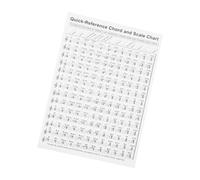 Toyvian Tabla De Acordes De Arpa Para Principiantes En Teoría Musical Póster De Acordes De Arpa Tabla De es De Para Principiantes