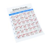 Toyvian Tabla De Acordes De Guitarra Para Principiantes Y Niños Guía De Ukelele Tabla De Acordes Hoja De Acordes