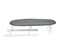 Toyvian Tabla de Planchar Plegable Mini de Tela Plateada Soporte Estable y Transpirable para Planchado de Mangas y Puños Accesorio Compacto para Uso Doméstico y Viajes
