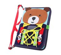 Toyvian Tablero de Actividades para niños pequeños: Libro de Actividades con Animales para bebés, Preescolar, Educativo, Juguetes de Aprendizaje para niños, niñas, Viajes, Aviones y Coches.