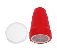 Toyvian Tamiz Manual de Malla Fina Resistente para Tamizar Azúcar Harina Cacao y Matcha Herramienta Pequeña para Repostería y Cocina Doméstica Color Rojo