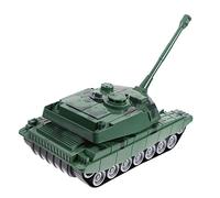 Toyvian Tanque Todoterreno Tanque RC Tanques De Juguete Modelo De Tanque Tire hacia Atrás Los Juguetes del Ejército Tanque De Guerra Tanques RC De Gran Tamaño Chaleco El Plastico