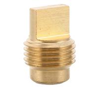 Toyvian Tapa Sellado para Tanque de Buceo de Alta Presión de Cobre Dorado Profesional para Inspecciones Anuales y Uso al Aire Libre