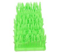 Toyvian Tapete De Lenta Esterilla De Césped para Gatos y Perros Anti-Deslizante Saludable para Mascotas