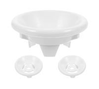 Toyvian Tapón de Urinario de Plástico Abs que Minimiza Olores 3 Piezas Accesorio para Urinario y Protege Área Circundante para Baño Público