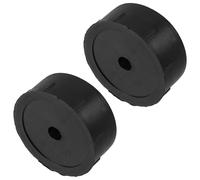 Toyvian Tapones de Repuesto para Reparación Diseño Multifuncional y Fácil Instalación Accesorios de Plástico Negro Paquete de 2 Piezas para Poste Rascador de Gato