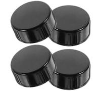 Toyvian Tapones de Rosca de Resina Fenólica 28 Dientes Tapas Cónicas de Polietileno para Botellas de Vidrio Pack de 4 Unidades Cierre Hermético Antideslizante para Cerveza y Vino