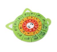 Toyvian Tarjetas Musicales con Rueda del Círculo de Herramienta Interactiva para Aprendizaje de Teoría Musical y Notas de Piano para Principiantes
