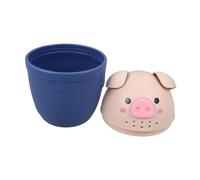 Toyvian Taza De Enjuague Para Niño Niña Forma De Cerdito Cuchara De Baño De Dibujos Animados Para Lavar El Cabello Hora Del Baño Diseño Divertido y Fácil De Usar