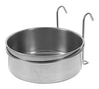 Toyvian Tazón Colgante Inoxidable para Mascotas Comedero Multifuncional para Perros y Gatos Diseño Antivoracidad para Comida y Agua Dimensiones