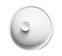 Toyvian Tazón de Cerámica de Color Claro con Tapa, Cuenco Pequeño para Servir Sopa y Agua Azucarada, Bol Antideslizante para Desayuno y Postres, Recipiente Hermético Adecuado para Guisos