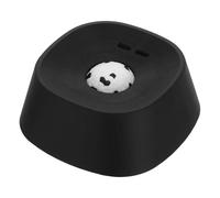 Toyvian Tazón para Lamer para Perros Pequeño Negro, Comedero de Alimentación Lenta Antideslizante Bola Interactiva, Cuenco de Enriquecimiento para Mascotas para Entrenamiento y Premios
