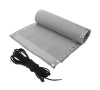 Toyvian Tela de Repuesto para Silla Reclinable de Patio, Tela Técnica Gris, Kit con Cuerda Incluida, Resistente y Transpirable para Tumbonas y Sillones Plegables de Color Aleatorio