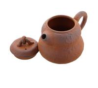 Toyvian Tetera Vintage de Cerámica en Forma de Calabaza de 90ml con Filtro, Robusta y Elegante para Servir Té y Decoración del Hogar