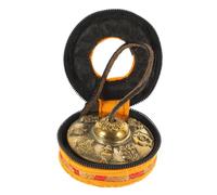 Toyvian Tocar El Timbre Manual De Nepal Campanas De Instrumento De Percusión Platillos De Dedo Pequeños Para Yoga y Meditación Casa o Estudio