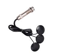 Toyvian Transductor Piezoeléctrico Para Guitarra Acústica Sensores y Jack De Pickup Sola Pista