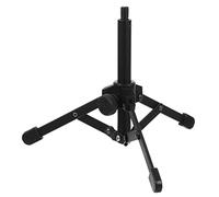 Toyvian Trípode y Escritorio para Metálico Plegable Micrófono de Ajustable Soporte Fácil Almacenamiento Adecuado para Conferencias y Transmisiones