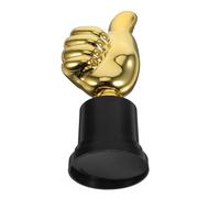 Toyvian Trofeo de Pulgar, Trofeo de Plástico Dorado con Pulgares hacia Arriba, Divertido para Adultos Y Niños, Modelo de Premio para Fiestas, Decorativo para El Hogar, La Oficina, Deportes, Trabajo,