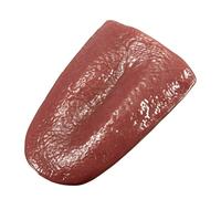 Toyvian Trucos de Broma de la Lengua Falsa Realista de Halloween Juguetes de bromas Gruesas 3 Piezas