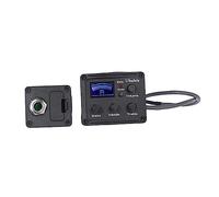 Toyvian Ukelele Piezo Pickup Eq Pantalla Lcd Sistema De Afinador y Ecualizador De Bandas Para Instrumentos De Cuerda