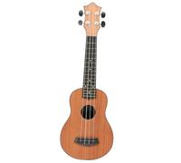 Toyvian Ukulele Madera para Principiantes Instrumento Musical de Cuatro Cuerdas Diseño Pulido Seguro para Adultos para Educación Musical y Práctica Inicial