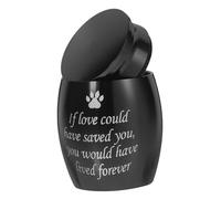 Toyvian Urna De Cremación para Mascotas Urna Pequeña para Perros y Gatos Contenedor De Cenizas para Recuerdos Funerarios para Guardar Recuerdos