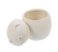 Toyvian Urna De Gato para Cenizas De Mascotas Contenedor Delicado para Huesos De Gato para Guardar Recuerdos De Mascotas Funerales De Cremación