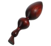 Toyvian Varilla de Masaje de Madera Roja para Acupresión, Bastón Grande para Masaje de Puntos Gatillo en Pies y Manos, Práctico Masajeador Portátil para Relajación en Casa y Viajes