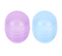 Toyvian Vaso Mezclador para Tinte de Cabello Báscula, 2piezas de Pp Fácil de Usar, Agitador de Color para Peluquería Profesional y Mezcla Precisa Color Aleatorio