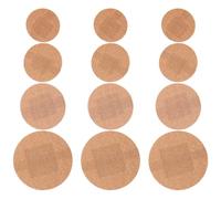 Toyvian Vendajes Adhesivos Circulares 160 Unidades, Elásticos y Transpirables, Tamaño Grande (22-38 Mm), para Cuidado de Heridas y Articulaciones, Uso Familiar Aire Libre, Protección