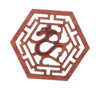 Toyvian Ventanas de Sonido para Erhu de Madera de Violín Chino de Cuerdas Accesorios para Instrumentos Musicales Chinos Marco para Ventanas de Sonido para Erhu para Practicar Casa