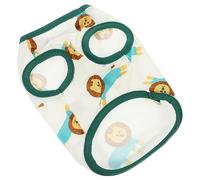 Toyvian Vestido para Perros de Verano Perrito Camisas de Cachorros Chaleco para Mascotas al Aire Libre Atuendo Traje de Perro Fiesta Disfraz de Mascota Ropa para Perros algodón poliéster