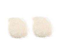 Toyvian Virutas De Papel Ecológicas para Hámster y Pequeñas Mascotas, Material De Cama Suave Beige, 2 Bolsas De 100 G, para Jaulas y Nidos, Adecuado para Conejos, Cobayas y Hurones