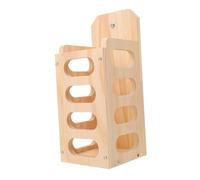 Toyvian Wooden Hay Feeder For Rabbits Adjustable Food Bowl For Small Pets Chinchilla and Guinea Pig Hay Dispenser Large Capacity Hay Rack For Rabbits and