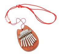 Toyvian Yinkalimba piano kalimba arcoiris instrumento de percusión kalimba arpa de casa kalimba pequeña kalimba pulgar instrumento musical manejar tarjeta de sonido niño de madera