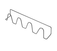 Toyvian Zapatero de Pared sin Perforaciones para Baño y Entrada Soporte Resistente de Hierro para Almacenamiento de Zapatillas Diseño y Fácil Instalación Adhesiva para Espacios Pequeños