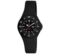 ToyWatch JY12BK - Reloj analógico de Cuarzo Unisex con Correa de Silicona, Color Negro