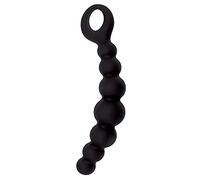 Toyz4Lovers Caterpill-Ass Silicone Black Consolador Anal - 1 Unidad